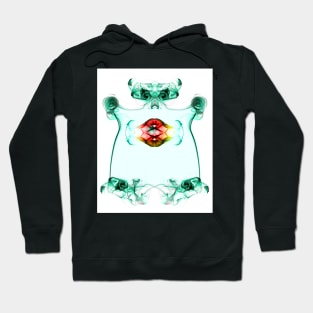 Smoke Art abstract creation of an adorable monster Hoodie